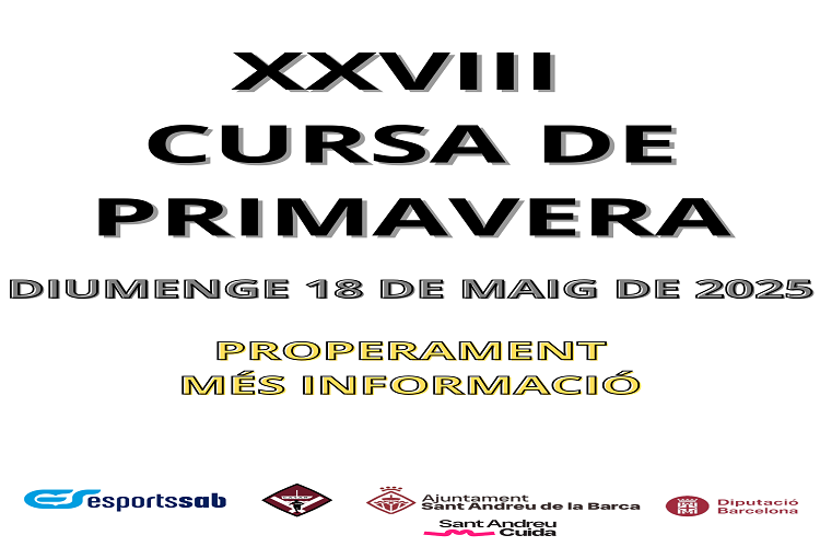 CURSA PRIMAVERA 2025